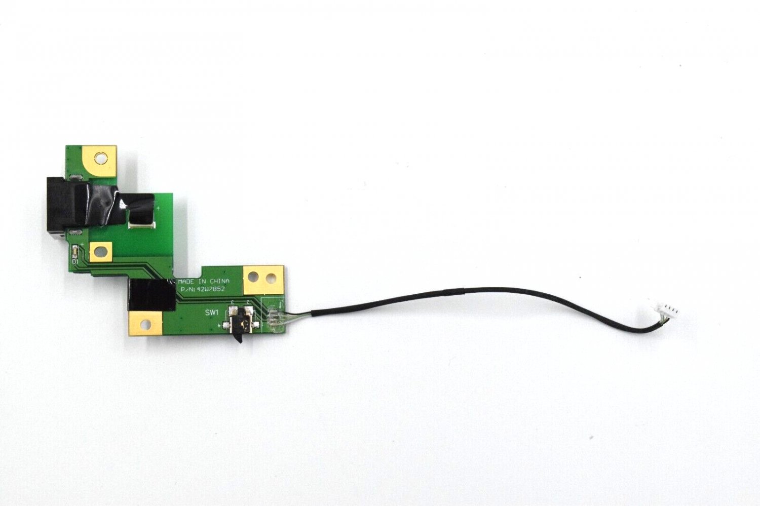 Lenovo Thinkpad T500 Modem Jack Board with Cable, PN 42W7852