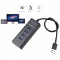 NEW USB 3 Type-C or Type-A to Type-A 4 Port Hub Adapter 5Gbps, MacBook, Windows