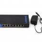 Linksys SE3008v2 8-Port Gigabit Ethernet Switch - Used with Power Adapter
