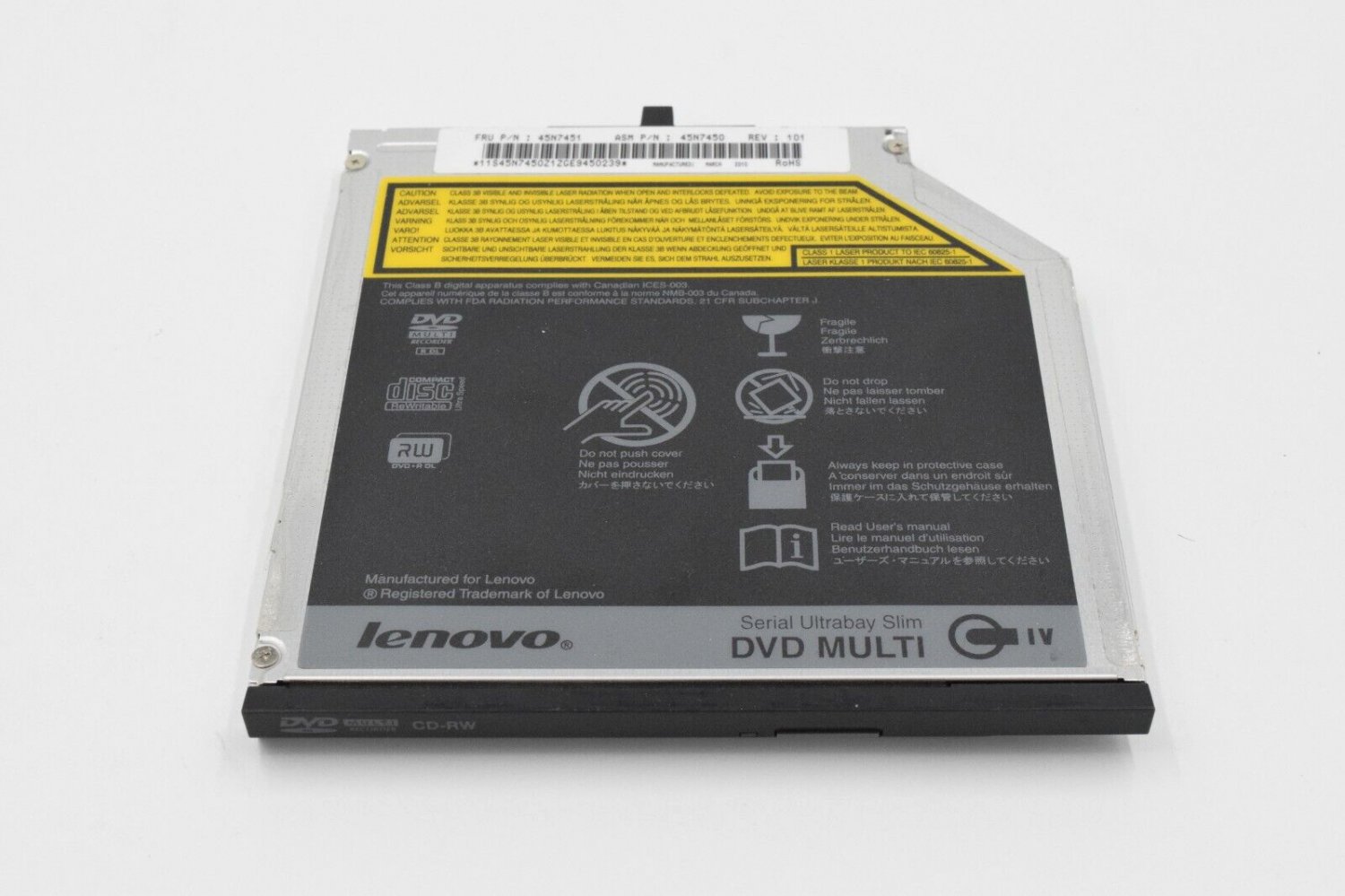 Lenovo CD/DVD RW Internal Drive ALIK701, PN 45N7451