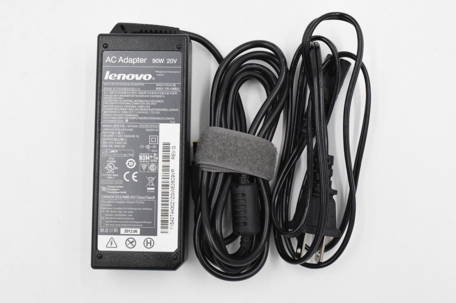 Lenovo AC Adapter 42T4430 90W 20V