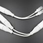 RJ45 Ethernet Splitter Cat5e/Cat6 PoE 2 Devices Over 1 Cable Adapter