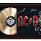 AC/DC "Black Ice" Framed Record Display.