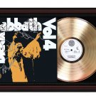 BLACK SABBATH "Vol. 4" Framed Record Display.