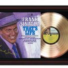 FRANK SINATRA "That's Life" Framed Record Display.