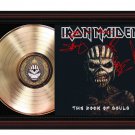 IRON MAIDEN "The Book of Souls" Framed Record Display.