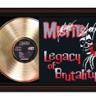 MISFITS "Legacy of Brutality"  Framed Record Display.