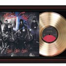 MOTLEY CRUE  "Girls, Girls, Girls"  Framed Record Display.