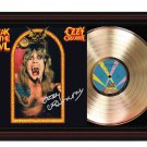 OZZY OSBOURNE  "Speak of the Devil"  Framed Record Display.