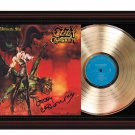 OZZY OSBOURNE  "The Ultimate Sin"  Framed Record Display.