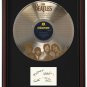 BEATLES "Yesterday" Cherry Wood Gold LP Record Framed Etched Signature Display