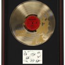 BRUCE SPRINGSTEEN "Born in the U.S.A." 2 Cherry Wood Gold LP Record Framed Etched Signature Display