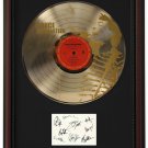 BRUCE SPRINGSTEEN "Born in the U.S.A." 3 Cherry Wood Gold LP Record Framed Etched Signature Display