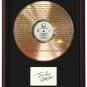 JOHN LENNON "Give Peace a Chance" Cherry Wood Gold LP Record Framed Etched Signature Display