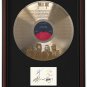 MOTLEY CRUE "Girls, Girls, Girls 2" Cherry Wood Gold LP Record Framed Etched Signature Display