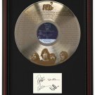 PINK FLOYD "Hey You" Cherry Wood Gold LP Record Framed Etched Signature Display