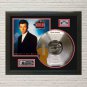 RICK ASTLEY "Never Gonna Give You Up" Laser Etched Limited Edition LP Record Framed Display