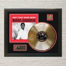 SAM COOKE "A Change Is Gonna Come" Laser Etched Limited Edition LP Record Framed Display
