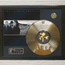 U2  "With or Without you" Framed Legends Of Music Etched LP Record Display