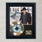 GEORGE STRAIT “In Too Deep” Framed Reproduction Signed Record Display
