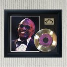 RAY CHARLES “Georgia on My Mind" Framed Reproduction Signed Record Display