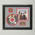 4 SEASONS "And That Reminds Me" Framed Picture Sleeve Gold 45 Record Display