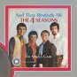 4 SEASONS "And That Reminds Me" Framed Picture Sleeve Gold 45 Record Display