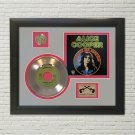 ALICE COOPER "No More Mr. Nice Guy" Framed Picture Sleeve Gold 45 Record Display