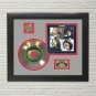 THE BEATLES "Let It Be" Framed Picture Sleeve Gold 45 Record Display