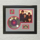 THE BEATLES "Love Me Do" Framed Picture Sleeve Gold 45 Record Display