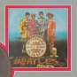 THE BEATLES "Sgt. Pepper's" Framed Picture Sleeve Gold 45 Record Display