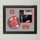 BILLIE HOLIDAY "Strange Fruit" Framed Picture Sleeve Gold 45 Record Display