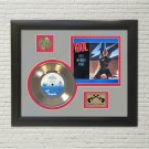 BILLY IDOL "Eyes Without a Face" Framed Picture Sleeve Gold 45 Record Display