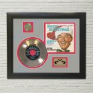 BING CROSBY "White Christmas" Framed Picture Sleeve Gold 45 Record Display