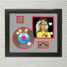 BLONDIE "Hanging On The Telephone" Framed Picture Sleeve Gold 45 Record Display