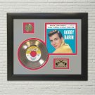BOBBY DARIN "Mack the Knife" Framed Picture Sleeve Gold 45 Record Display