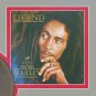 BOB MARLEY "Legend" Framed Picture Sleeve Gold 45 Record Display
