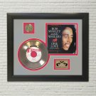 BOB MARLEY "One Love" Framed Picture Sleeve Gold 45 Record Display