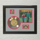 CARPENTERS "Sing" Framed Picture Sleeve Gold 45 Record Display