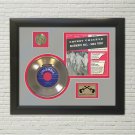 CHUBBY CHECKER "Blueberry Hill" Framed Picture Sleeve Gold 45 Record Display