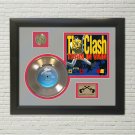 THE CLASH "Train in Vain" Framed Picture Sleeve Gold 45 Record Display