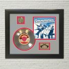 COMMODORES "Brick House" Framed Picture Sleeve Gold 45 Record Display