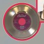 DEAN MARTIN "That's Amore" Framed Picture Sleeve Gold 45 Record Display