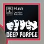 DEEP PURPLE "Hush" Framed Picture Sleeve Gold 45 Record Display
