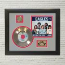 EAGLES "Life in the Fast Lane" Framed Picture Sleeve Gold 45 Record Display