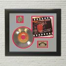 FRANK ZAPPA "I Don’t Wanna Get Drafted" Framed Picture Sleeve Gold 45 Record Display