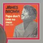 JAMES BROWN "Papa Don't Take No Mess" Framed Picture Sleeve Gold 45 Record Display