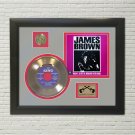 JAMES BROWN "Papa's Got a Brand New Bag" Framed Picture Sleeve Gold 45 Record Display