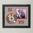 MERLE HAGGARD "Yesterday's Wine"  Framed Picture Sleeve Gold 45 Record Display