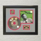 NAT KING COLE "Those Lazy-Hazy-Crazy Days of Summer"  Framed Picture Sleeve Gold 45 Record Display